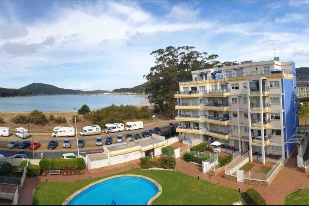Ferienwohnung Mar Azul En Puerto Azul Cedeira Exterior foto