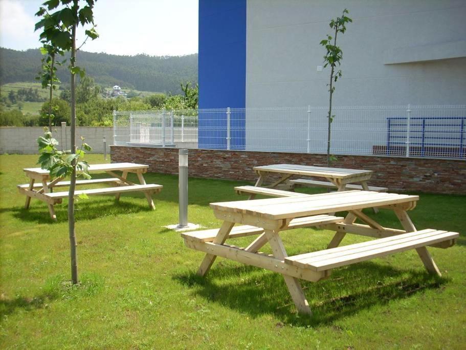 Ferienwohnung Mar Azul En Puerto Azul Cedeira Exterior foto